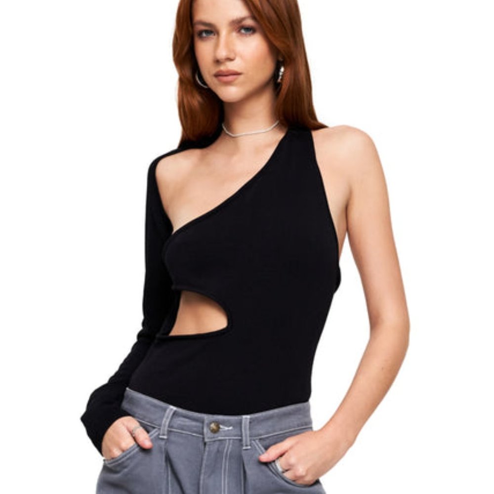NWT Lioness Deja Vu Cut Out Bodysuit Top